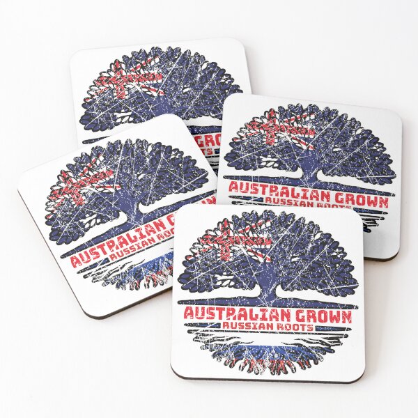 Item preview, Russia Russian Australian Australia Tree Roots Flag designed and sold by FlagX.