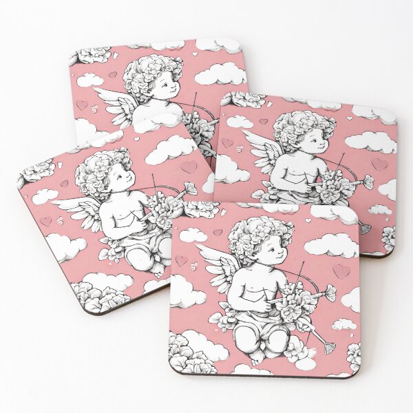 Item preview, Cupido em Céu Rosa designed and sold by jaquelinedejff.