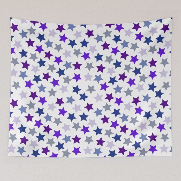Item preview, Butch Lesbian Pride Stars Blue Purple designed and sold by JoyfulJen.