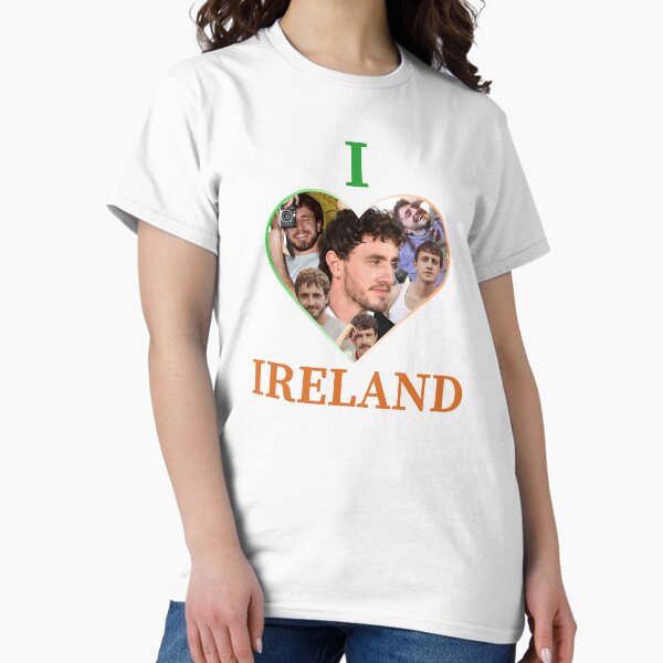 Item preview, I love Ireland Paul Mescal Irish flag designed and sold by morning123.