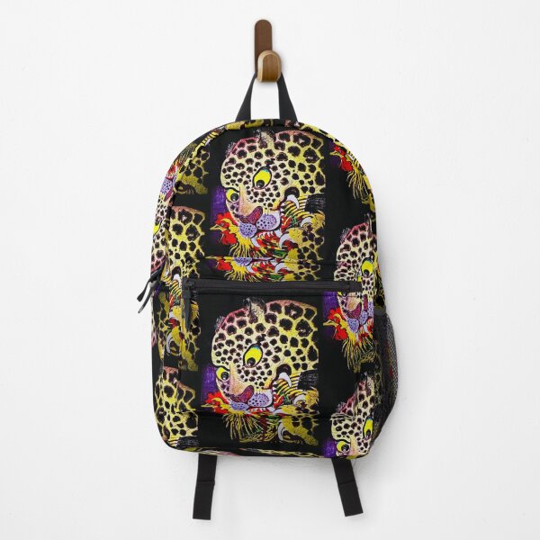 Item preview, Leopard feasting on Rooster Ukiyo designed and sold by Daruma786.