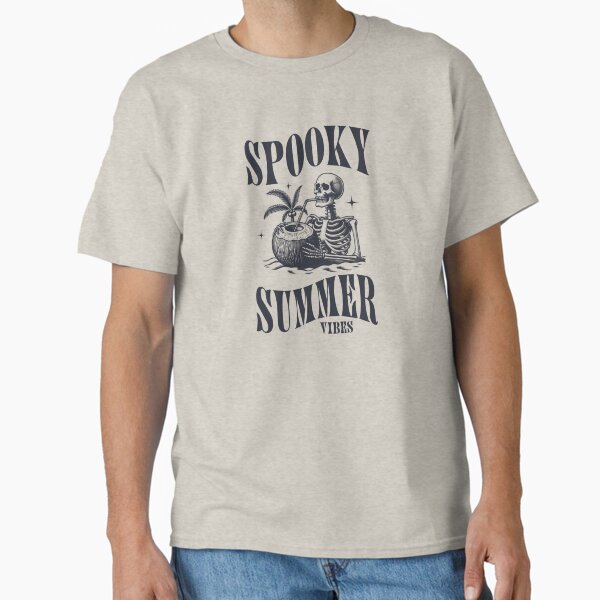 Item preview, Summerween Skeleton Spooky Summer Vibes Women Men Kids  designed and sold by PNW Tees & More.