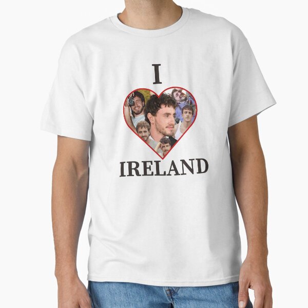 Item preview, I love Ireland Paul Mescal Heart designed and sold by morning123.