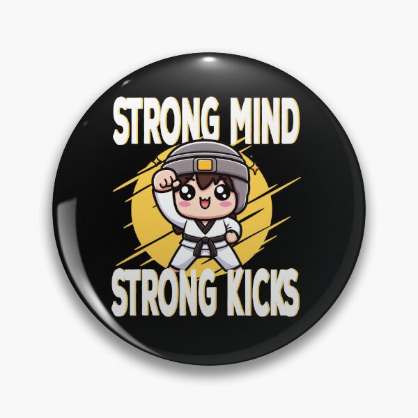 Artikelvorschau, Strong mind strong kicks Taekwondo Master Techniques and martial art Drills entworfen und verkauft von Merchandiser099.
