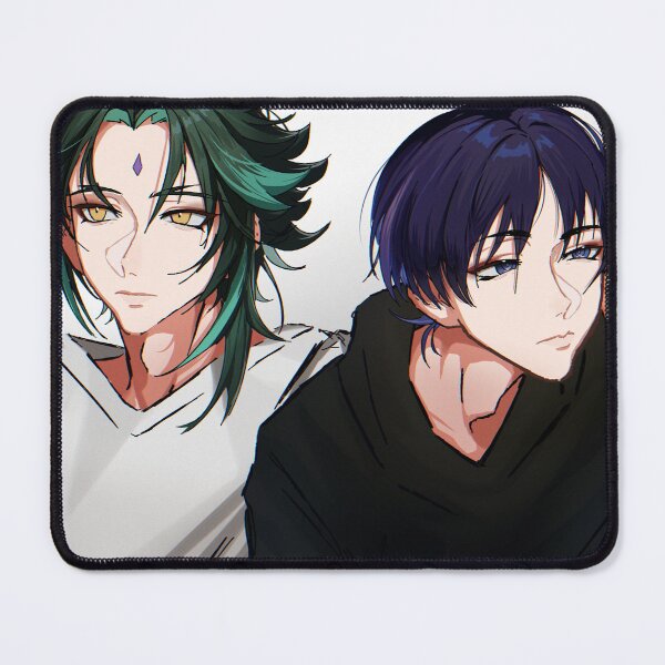 Item preview, Xiao and Wanderer Scaramouche Genshin Impact designed and sold by Sapphireicecream.
