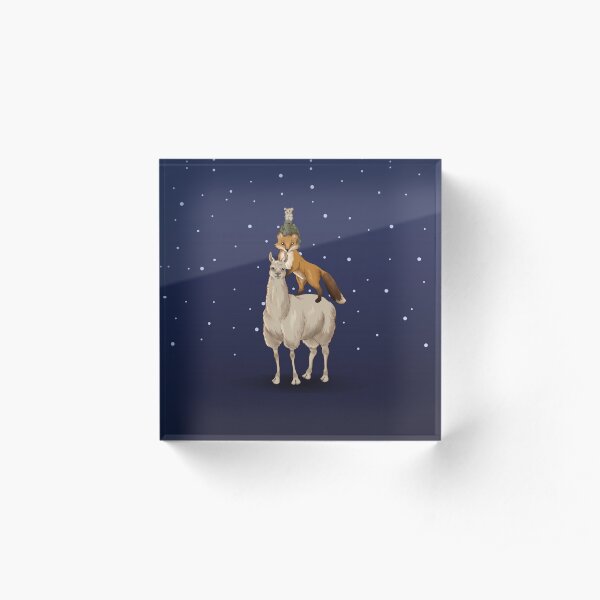 Fancy Musicians of Fany Town Acrylic Block