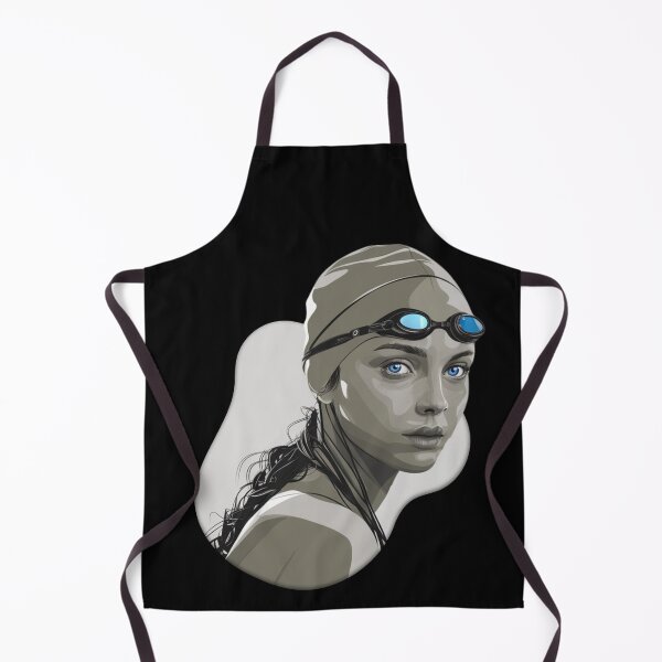 Item preview, The Unyielding Blue-Eyed Swimmer designed and sold by Zwembad Vergelijker.
