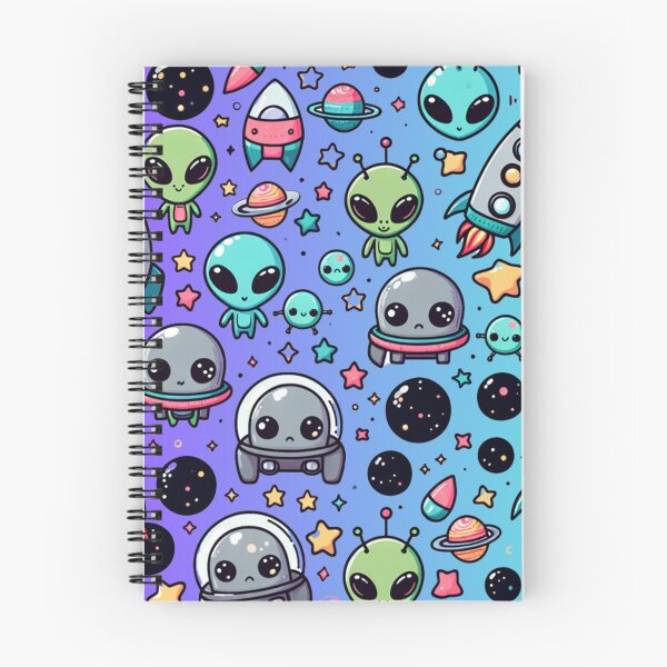 Item preview, Cute Alien Pattern, Spaceships, Stars, Rockets, Kids Alien Pattern designed and sold by WayMakerPrints.