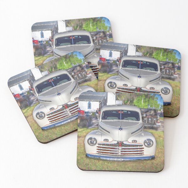 Item preview, 1946 White Ford Super Deluxe Coupe X102 designed and sold by RichFrancoCars.