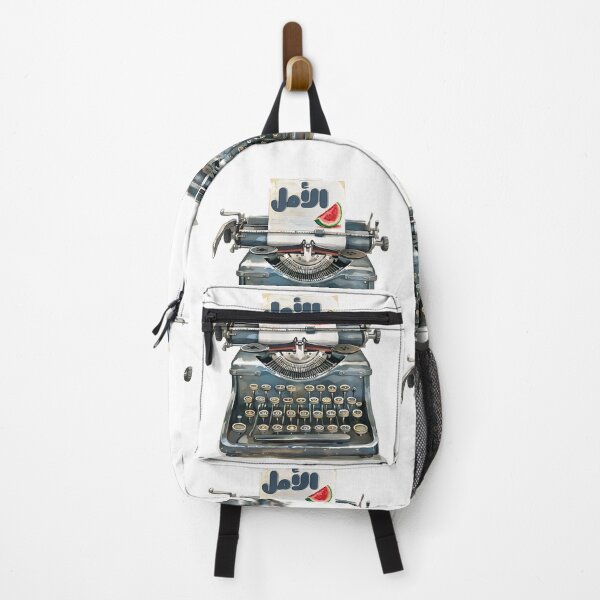 Item preview, Hope (الأمل) - Vintage Typewriter Design with Watermelon Slice: A Symbol of Palestine- فلسطين الحرية والصمود designed and sold by FUNqoosh.