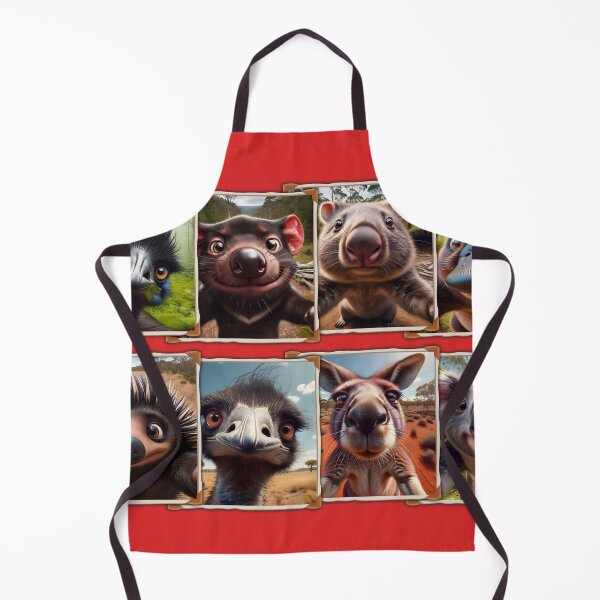 Item preview, Australian animal selfies designed and sold by roundowl.