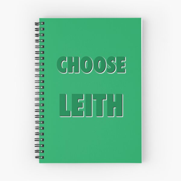 Item preview, Choose Leith, Edinburgh, Green Text, Scottish, Hibs, shadow designed and sold by ModSupporters.