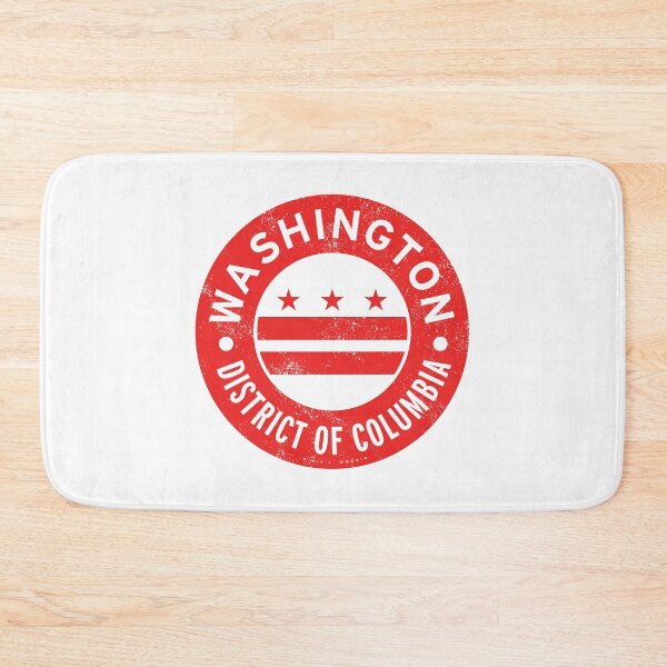 Item preview, Retro Washington DC Flag Circle Badge designed and sold by deadmansupplyco.