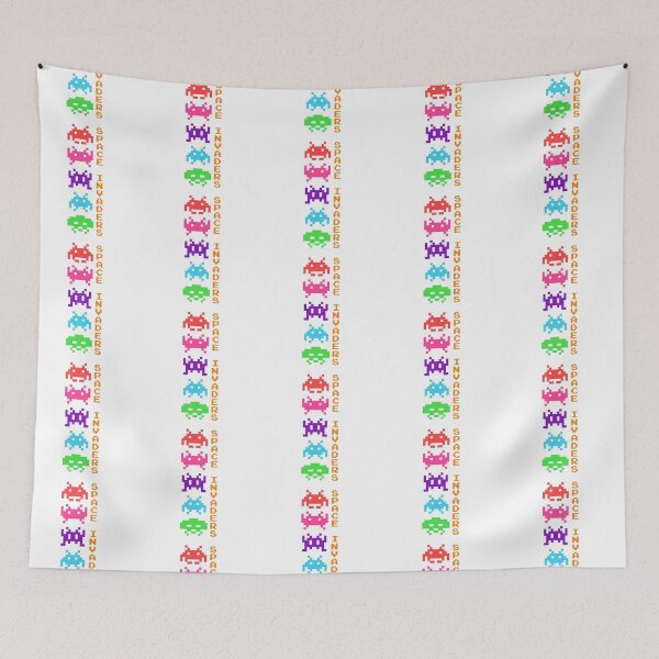 Item preview, Space invaders vertical with color designed and sold by KetiaArtWorld.