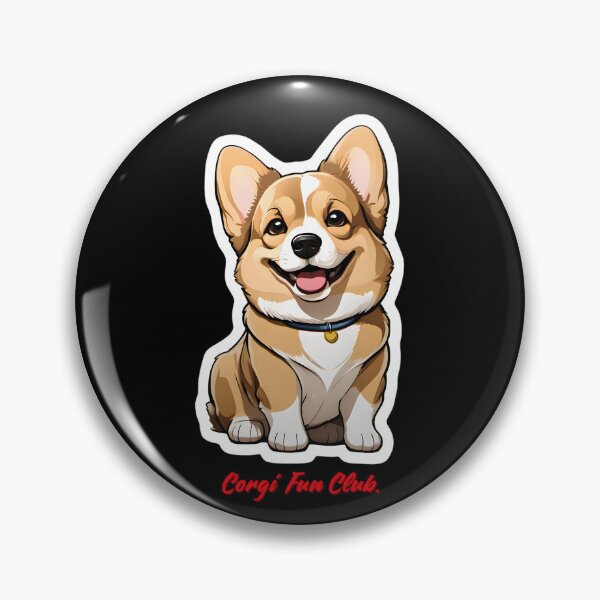 Item preview, Aesthetic cute and funny Corgi designed and sold by Woofers Fanatics.
