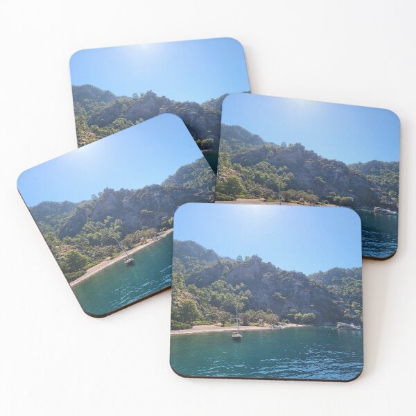 Item preview, Turkey Beach Sea Water Sand Mountains designed and sold by Nabthat.