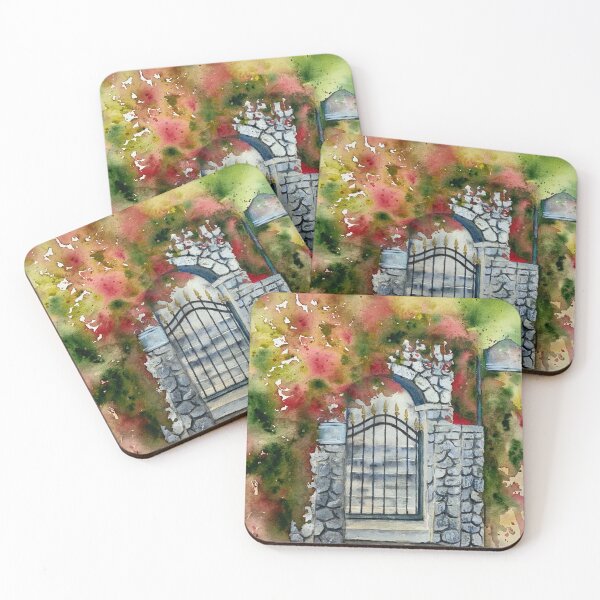 Item preview, Bougainvillea Gate  designed and sold by KatasArt.