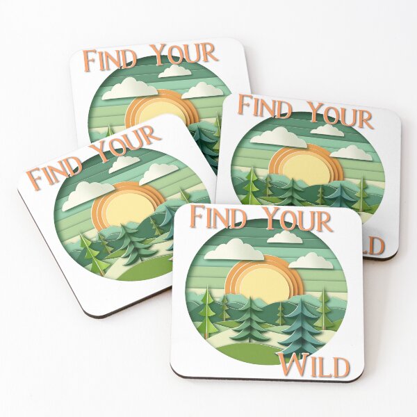Item preview, Find Your Wild Camping Design designed and sold by StingReyDesigns.