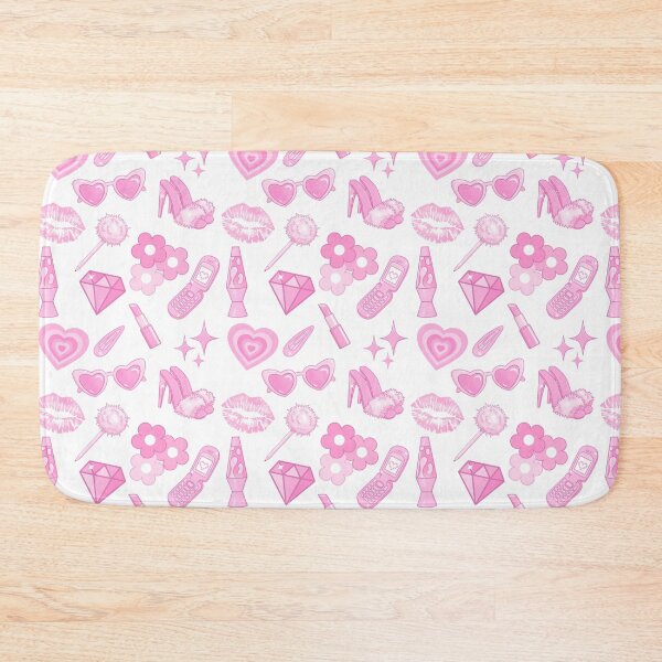 Item preview, Pink y2k pattern 2000s aesthetic  designed and sold by Nightingalemake.