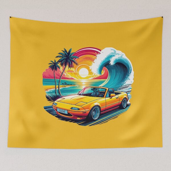 Item preview, Retro roadster summer vibes designed and sold by mugooooo.