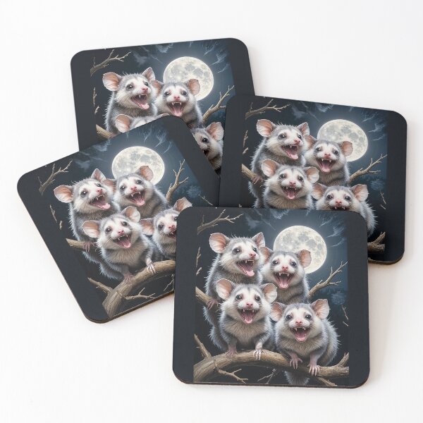 Item preview, Possum vs opossum moon designed and sold by TeeARTHY.