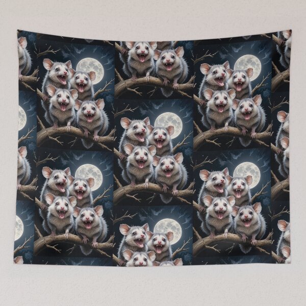 Item preview, Possum vs opossum moon designed and sold by TeeARTHY.