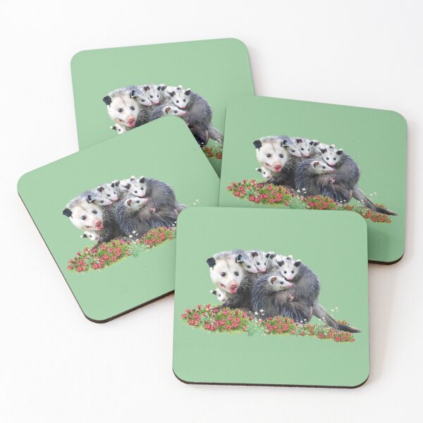 Item preview, Cute opossum family |  possum opossums  designed and sold by TeeARTHY.