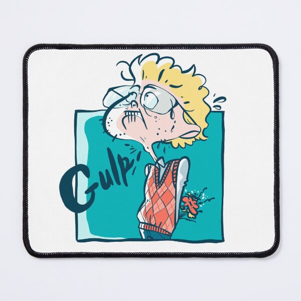 Item preview, Nervous nerd boy going to a date designed and sold by Carlazucchi.