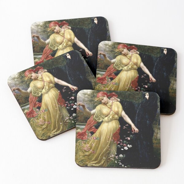 Item preview, At The First Touch of Winter, Summer Fades Away - Valentine Cameron Prinsep designed and sold by forgottenbeauty.