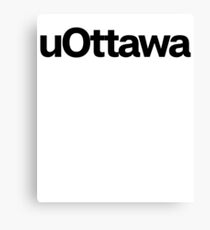 uOttawa & College Frat School Canvas Print
