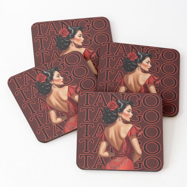 Item preview, TANGO MILONGA DANCER GIF DESIGN designed and sold by La Loca.