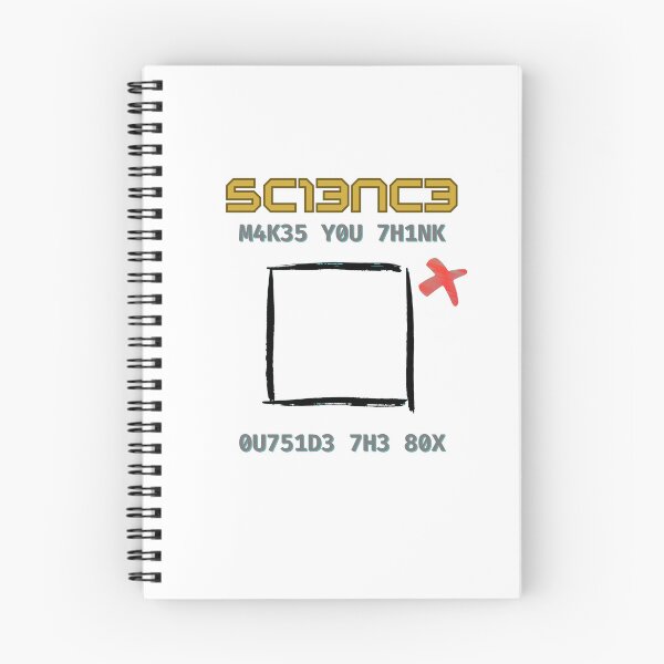 Item preview, Science, think outside the box designed and sold by Wildwind-style.