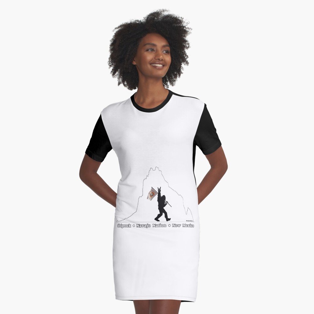 Item preview, Graphic T-Shirt Dress designed and sold by NativeGraffix.