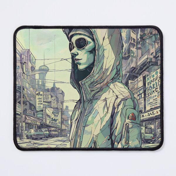 Item preview, URBAN ART IN GREEN TONES designed and sold by PixelCraftDSG.