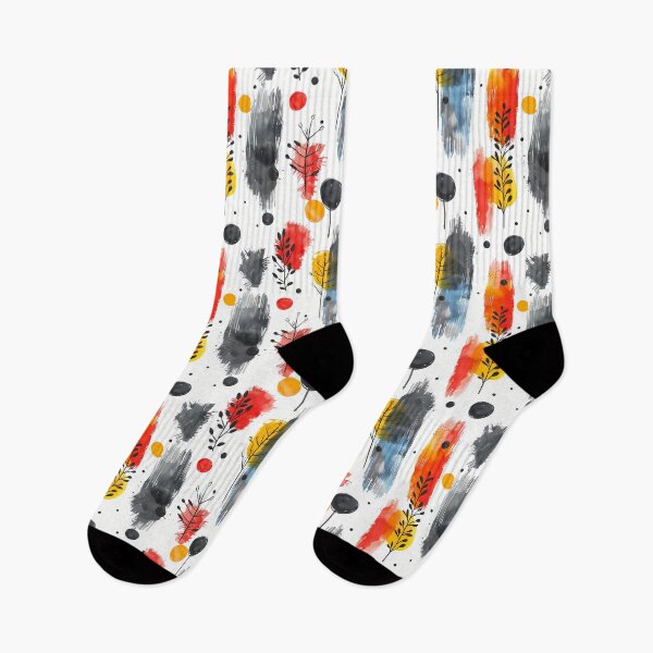 Item preview, Colorful Pattern With Bright Watercolor Spots designed and sold by kuralesya.