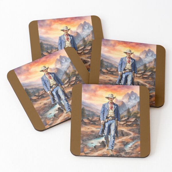 Item preview, SUNSET COWBOY designed and sold by Tammera.