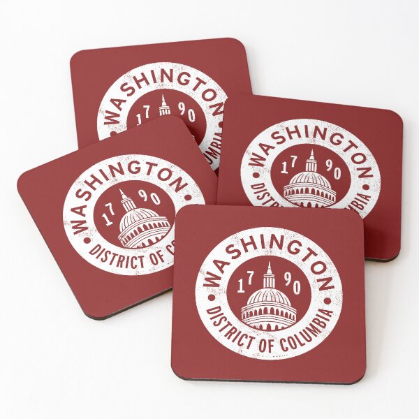Item preview, Retro Washington DC Circle Badge designed and sold by deadmansupplyco.