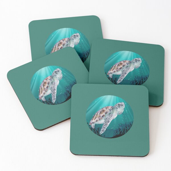 Item preview, Turtle Beach - Ocean Sea Turtle designed and sold by FYS-Arte-Style.