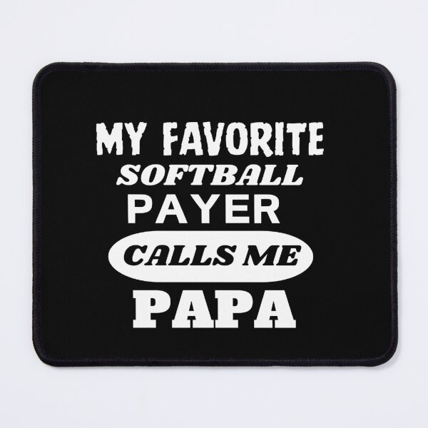 Item preview, Favorite Softball Player Calls Me Dad Fathers Day designed and sold by Soufyan06.