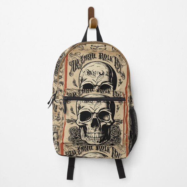Item preview, Rebelião do Rock: Caveira Vintage designed and sold by jaquelinedejff.