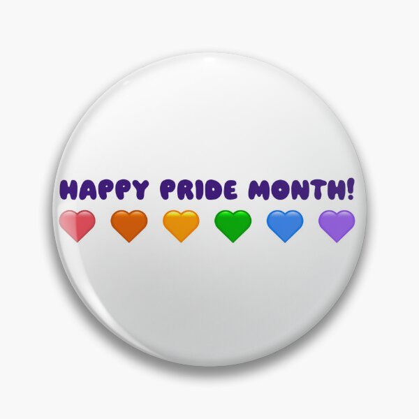 Item preview, Happy Pride Month! designed and sold by PickledjoArt.