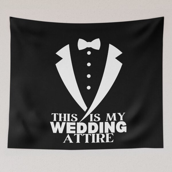 Item preview, This Is My Wedding Attire Funny Wedding Costume designed and sold by SharpThreadZ.
