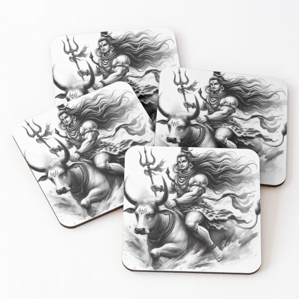 Item preview, Great waves of Mahadev blessings  designed and sold by Eshant.
