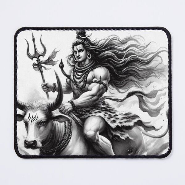 Item preview, Great waves of Mahadev blessings  designed and sold by Eshant.