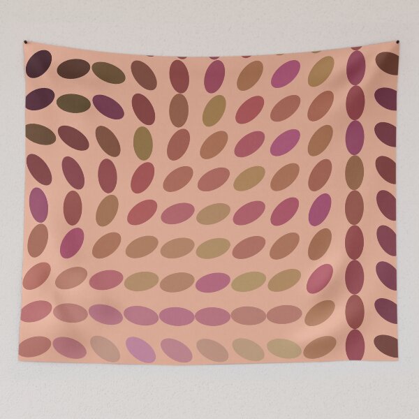 Item preview, Wormhole Abstract Multicolor Swirls Enigmatic Fluid Design Peach designed and sold by Alchemy-A-La-G.