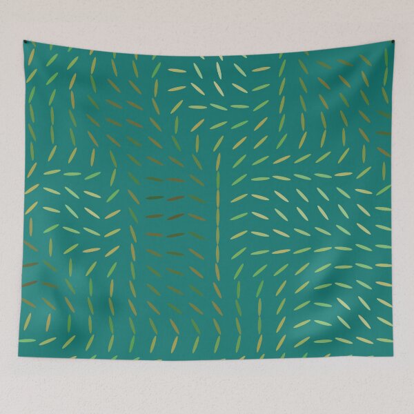Item preview, Wormhole Abstract Multicolor Swirls Enigmatic Fluid Design Teal designed and sold by Alchemy-A-La-G.