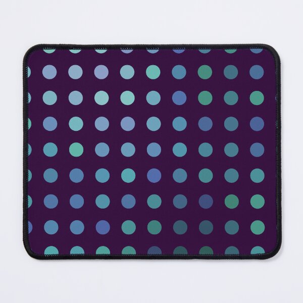 Item preview, Multicolor Polka Dots Grid Deep Purple designed and sold by Alchemy-A-La-G.