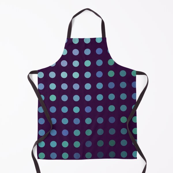 Item preview, Multicolor Polka Dots Grid Deep Purple designed and sold by Alchemy-A-La-G.