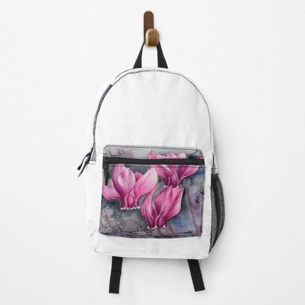Item preview, Watercolor Cyclamen flowers designed and sold by KatasArt.