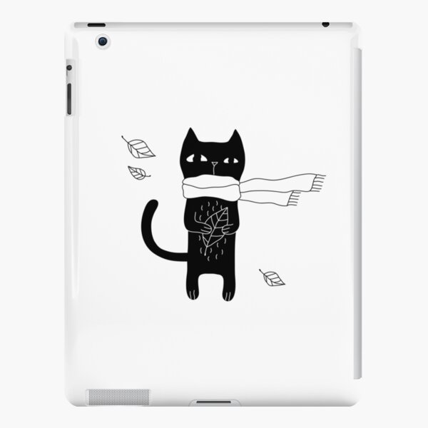 Black Cat iPad Snap Case